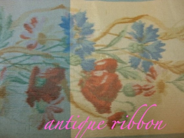 Vintage water silk ribbon 
