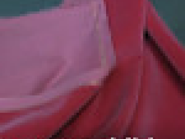 Antique velvet fabric hot pink