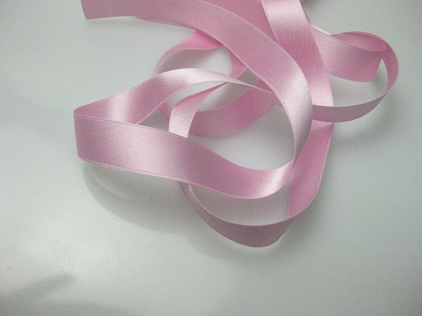 antique pink silk ribbon