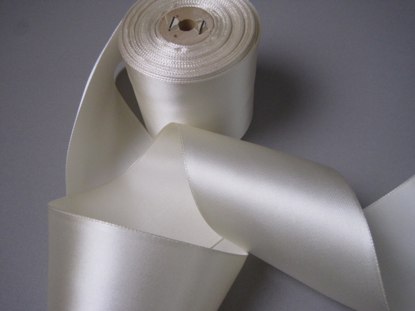 white wedding ribbon