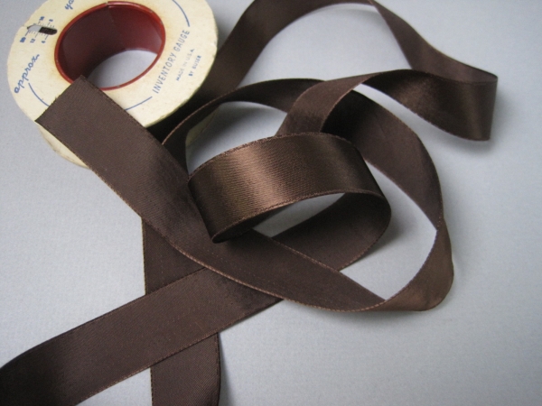 brown rayon ribbon