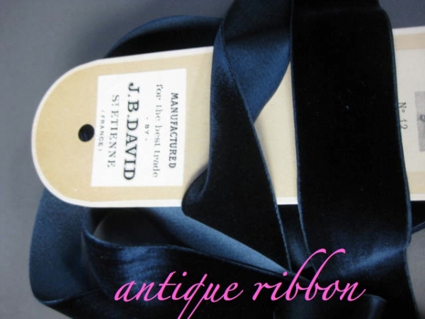 vintage velvet ribbon