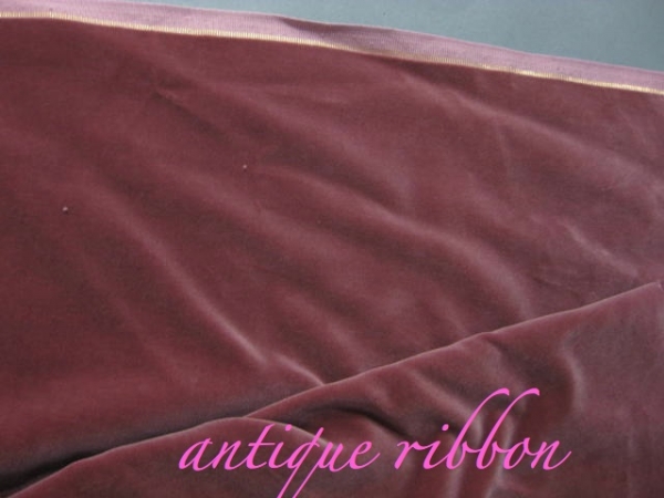 vintage velvet mauve
