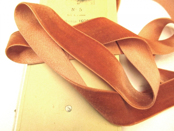 French velvet ribbon