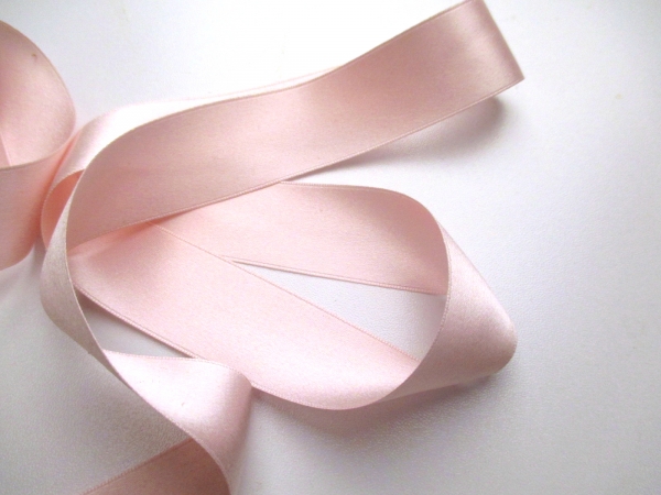 All silk pink ribbon