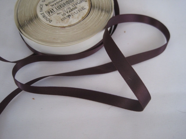 Deep Eggplant ribbon