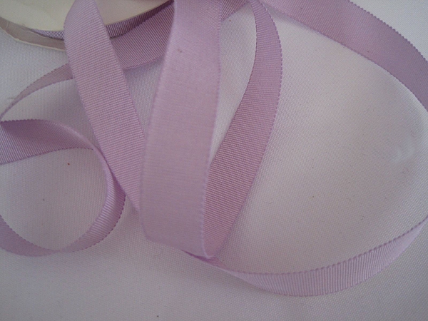 Lavender Petersham ribbon