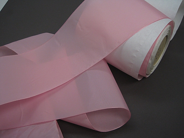 Wide pink ribbon