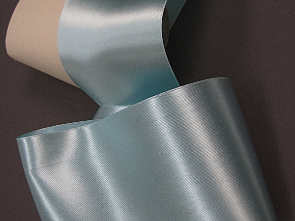 wide aqua ribbon