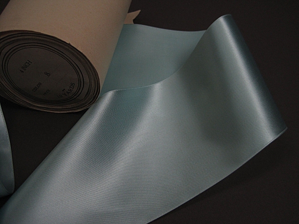 wide aqua ribbon