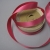 Rose pink satin ribbon is 5/8 inch wide