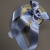 Rayon satin bow ribbon slate blue