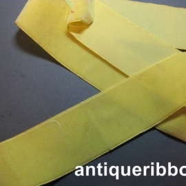 vintage yellow velvet ribbon