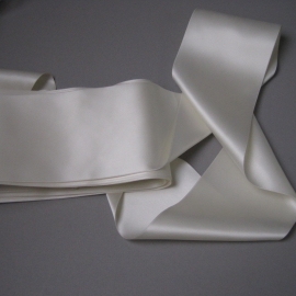 wide bridal ribbon