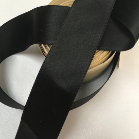 silk satin ribbon black silk ribbon
