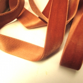 Silk cotton velvet ribbon