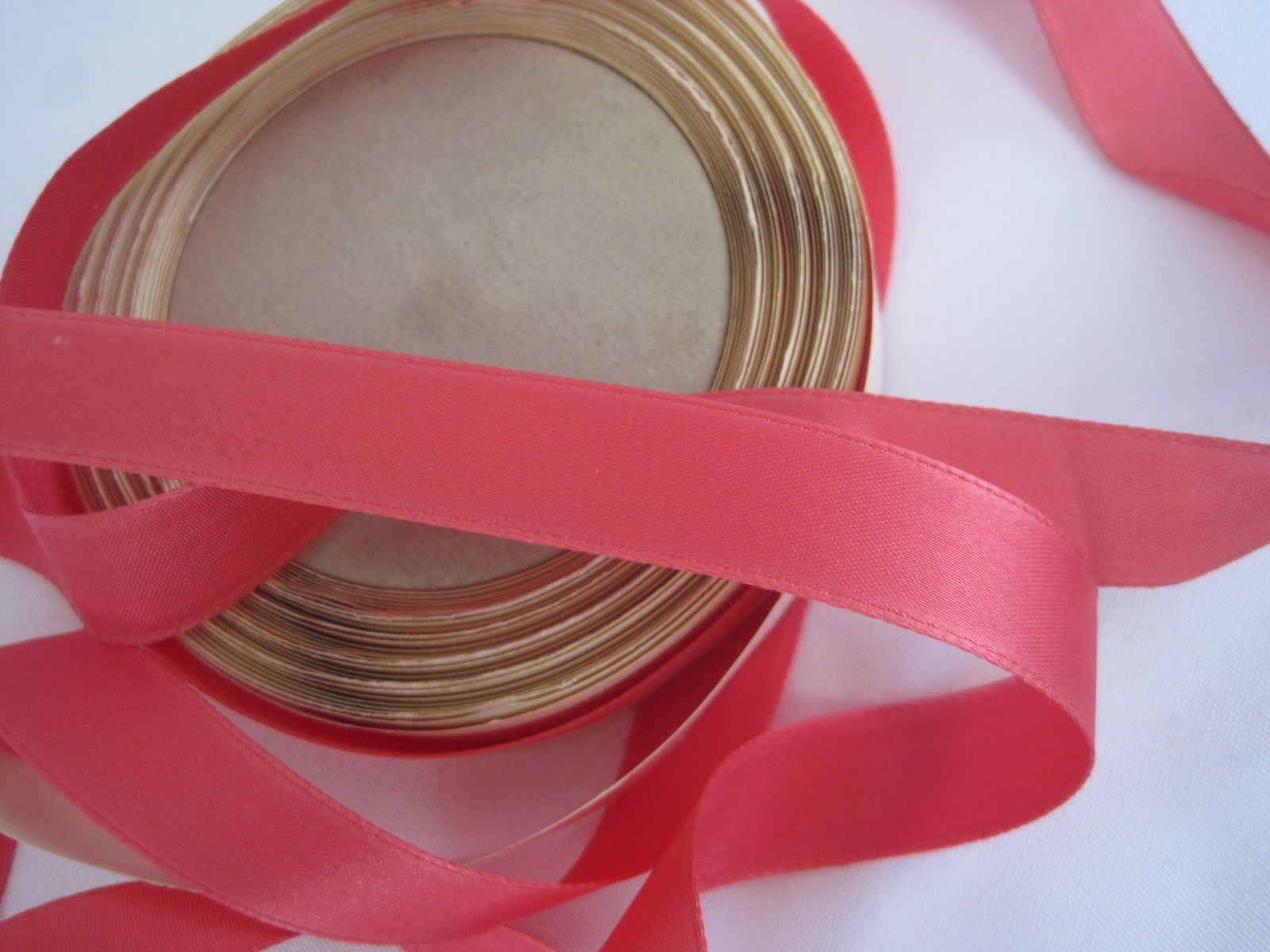 Double Faced Satin Vintage Ribbon - By the Roll