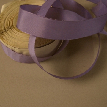 Vintage 30s lavender rayon faille ribbon 1 inch width